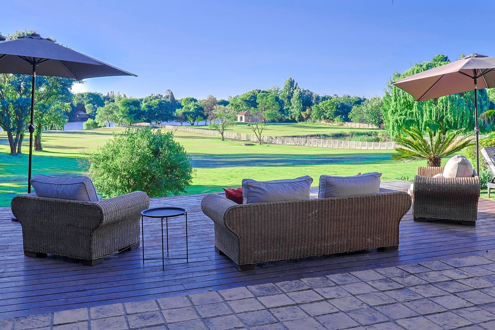 Maxwell Stay estate on the Vaal River
