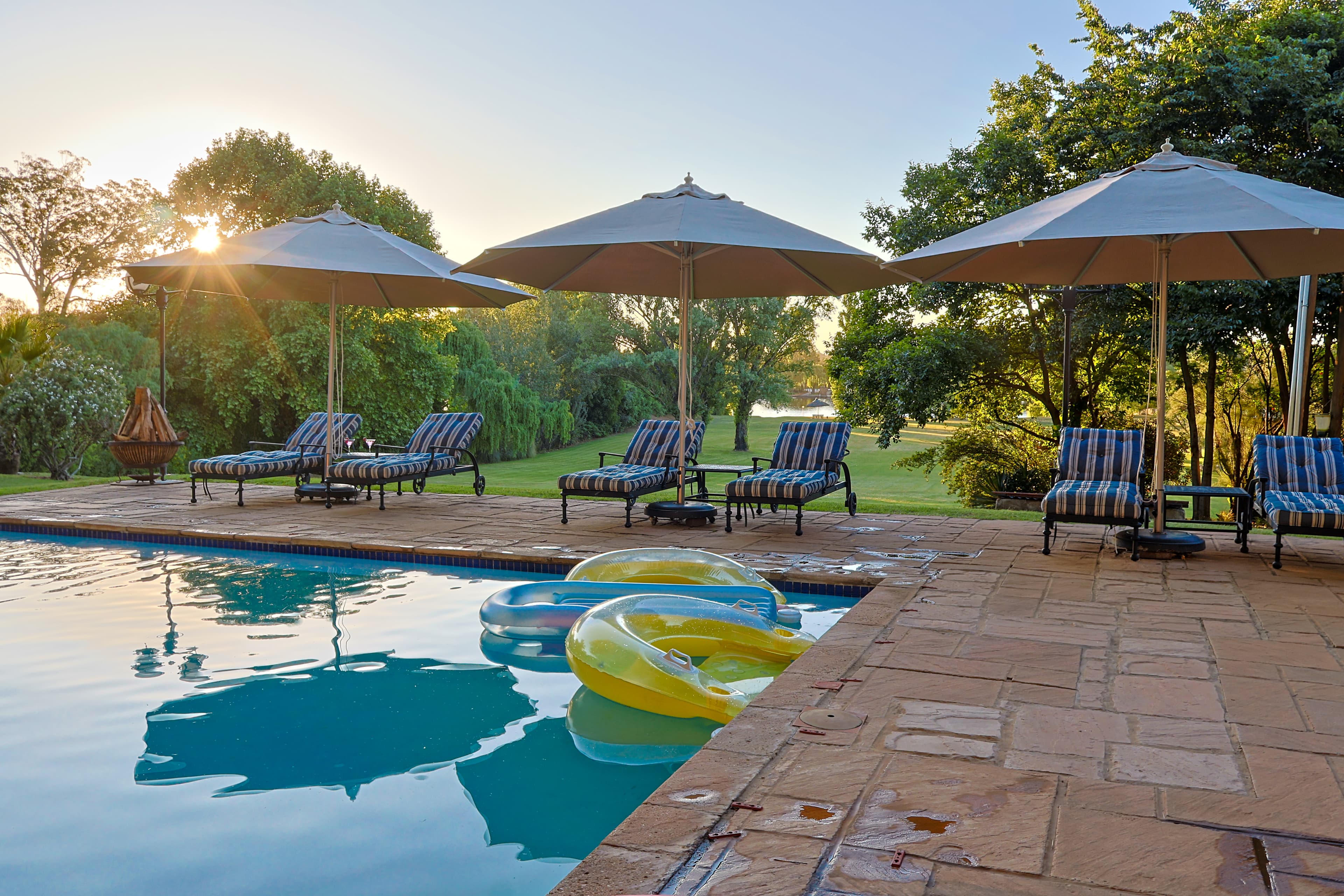 Maxwell Stay estate on the Vaal River